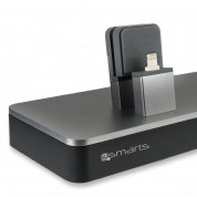 4smarts LED Charging Station LoomiDock - докинг станция за зареждане на iPhone и Apple Watch (черен) 4