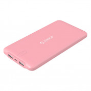 ORICO Scharge 10000mAh Power Bank with Dual USB Ports (Pink)