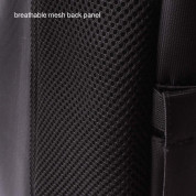 Cerruti 1881 Backpack - дизайнерска водоустойчива ергономична раница за преносими компютри до 15.6 инча (черна) 6