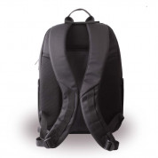 Cerruti 1881 Backpack - дизайнерска водоустойчива ергономична раница за преносими компютри до 15.6 инча (черна) 2