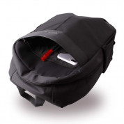 Cerruti 1881 Backpack - дизайнерска водоустойчива ергономична раница за преносими компютри до 15.6 инча (черна) 1