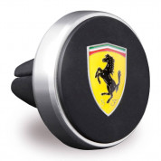 Ferrari Air Vent Mount - магнитна поставка за радиатора на кола за смартфони (черен) 3