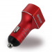 Ferrari 3 USB Car Charger - зарядно за кола с три USB изхода за мобилни устройства (червен) 2