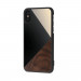 Torrii Puzzle Case - хибриден (поликарбонат, алуминий и дърво) кейс за iPhone XS, iPhone X (черен) 1