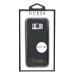 Guess Iridescent Leather Hard Case - дизайнерски кожен кейс за Samsung Galaxy S8 (черен) 3