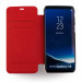 Guess Iridescent Book Case - кожен калъф, тип портфейл за Samsung Galaxy S8 (червен) 1