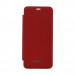 Guess Iridescent Book Case - кожен калъф, тип портфейл за Samsung Galaxy S8 (червен) 3