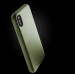 Mujjo Leather Case - кожен (естествена кожа) кейс за iPhone XS, iPhone X (маслинен) 3