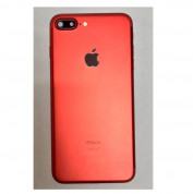 Apple iPhone 7 Plus Battery (Back) Cover - оригинален заден панел с on/off бутон и Lightning порт за iPhone 7 Plus (червен) 2