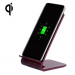 YoLike A8 10W Qi Wireless Charging Stand with LED Light - качествена поставка (пад) за безжично захранване за QI съвместими устройства (червен) 1