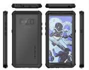 Ghostek Nautical IP68 Waterproof Case - ударо и водоустойчив кейс за Samsung Galaxy Note 8 (черен) 1