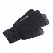 4smarts Winter Gloves Touch Unisex Size M/L (black) 2