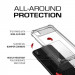 Ghostek Covert 2 Case  - хибриден удароустойчив кейс за iPhone XS, iPhone X (прозрачен-черен) 5