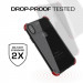 Ghostek Covert 2 Case  - хибриден удароустойчив кейс за iPhone XS, iPhone X (прозрачен-черен) 4