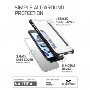 Ghostek Nautical IP68 Waterproof Case - ударо и водоустойчив кейс за iPhone 8, iPhone 7 (черен) 2