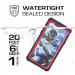 Ghostek Nautical IP68 Waterproof Case - ударо и водоустойчив кейс за iPhone XS, iPhone X (черен) 5
