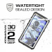 Ghostek Nautical IP68 Waterproof Case - ударо и водоустойчив кейс за Samsung Galaxy S8 Plus (черен) 2