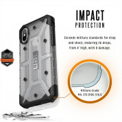 Urban Armor Gear Plasma Case for iPhone XS, iPhone X (clear) 2