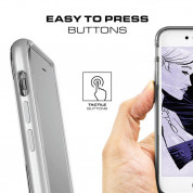 Ghostek Cloak 3 Case  - хибриден удароустойчив кейс за iPhone 8, iPhone 7 (прозрачен-черен) 4