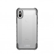 Urban Armor Gear Plyo Case - удароустойчив хибриден кейс за iPhone XS, iPhone X (прозрачен) 1