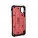 Urban Armor Gear Plasma - удароустойчив хибриден кейс за iPhone XS, iPhone X (червен-прозрачен) 8