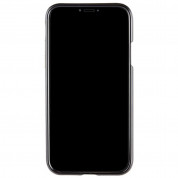 CaseMate Compact Mirror Case - кожен калъф, тип портфейл за iPhone XS, iPhone X (черен) 3