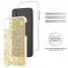CaseMate Karat Case - дизайнерски кейс с истински златни нишки и висока защита за iPhone XS, iPhone X (златист) 3