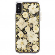 CaseMate Karat Petals Case for iPhone iPhone XS, iPhone X (gold) 1