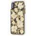 CaseMate Karat Petals Case - дизайнерски кейс с истински цветя и с висока защита за iPhone XS, iPhone X (златист) 3