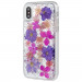 CaseMate Karat Petals Case - дизайнерски кейс с истински цветя и с висока защита за iPhone XS, iPhone X (лилав) 5