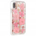 CaseMate Karat Petals Case - дизайнерски кейс с истински цветя и с висока защита за iPhone XS, iPhone X (розов) 4