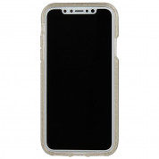 CaseMate Naked Tough Sheer Glam Case - кейс с висока защита за iPhone XS, iPhone X (златист) 4