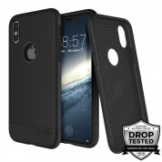 Prodigee Fit Pro Case - хибриден слайдер кейс за iPhone XS, iPhone X (черен)