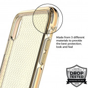 Prodigee Safetee Case - хибриден кейс с висока степен на защита за iPhone XS, iPhone X (златист) 3