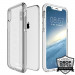 Prodigee Safetee Case - хибриден кейс с висока степен на защита за iPhone XS, iPhone X (сребрист) 2