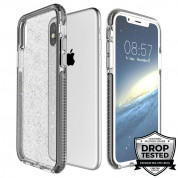 Prodigee SuperStar Case - хибриден кейс с висока степен на защита за iPhone XS, iPhone X (сребрист) 1