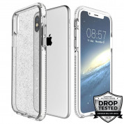 Prodigee SuperStar Case - хибриден кейс с висока степен на защита за iPhone XS, iPhone X (прозрачен) 1