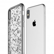 Prodigee Treasure Case for iPhone XS, iPhone X (silver) 2