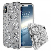 Prodigee Treasure Case for iPhone XS, iPhone X (silver)