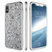 Prodigee Treasure Case for iPhone XS, iPhone X (silver) 1