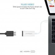 Prodigee USB-C to HDMI Adapter - адаптер за свързване от USB-C към HDMI 4K 3