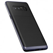 Verus High Pro Shield Case - висок клас хибриден удароустойчив кейс за Samsung Galaxy Note 8 (черен-лилав) 1