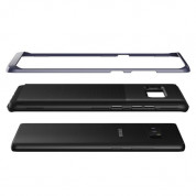 Verus High Pro Shield Case - висок клас хибриден удароустойчив кейс за Samsung Galaxy Note 8 (черен-лилав) 3