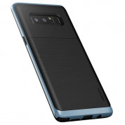 Verus High Pro Shield Case - висок клас хибриден удароустойчив кейс за Samsung Galaxy Note 8 (черен-син)