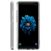 Verus Crystal Bumper Case - хибриден удароустойчив кейс за Samsung Galaxy Note 8 (сребрист-прозрачен) 4