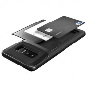 Verus Damda Glide Case - висок клас хибриден удароустойчив кейс с място за кр. карти за Samsung Galaxy Note 8 (черен) 3