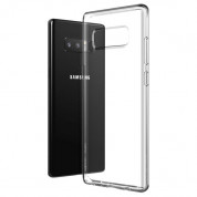 Verus Crystal Touch Case - удароустойчив силиконов (TPU) калъф за Samsung Galaxy Note 8 (прозрачен) 1
