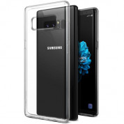 Verus Crystal Touch Case - удароустойчив силиконов (TPU) калъф за Samsung Galaxy Note 8 (прозрачен)