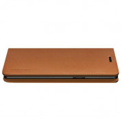 Verus Genuine Leather Diary Case - кожен калъф (естествена кожа), тип портфейл за Samsung Galaxy Note 8 (кафяв) 2