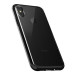 Verus Crystal Bumper Case - хибриден удароустойчив кейс за iPhone XS, iPhone X (черен гланц-прозрачен) 2